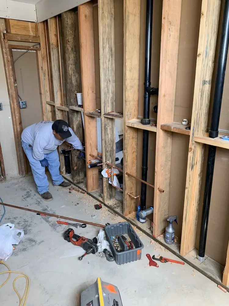 Commercial rough-in plumbing for Commercial Plumbing in North Manlius